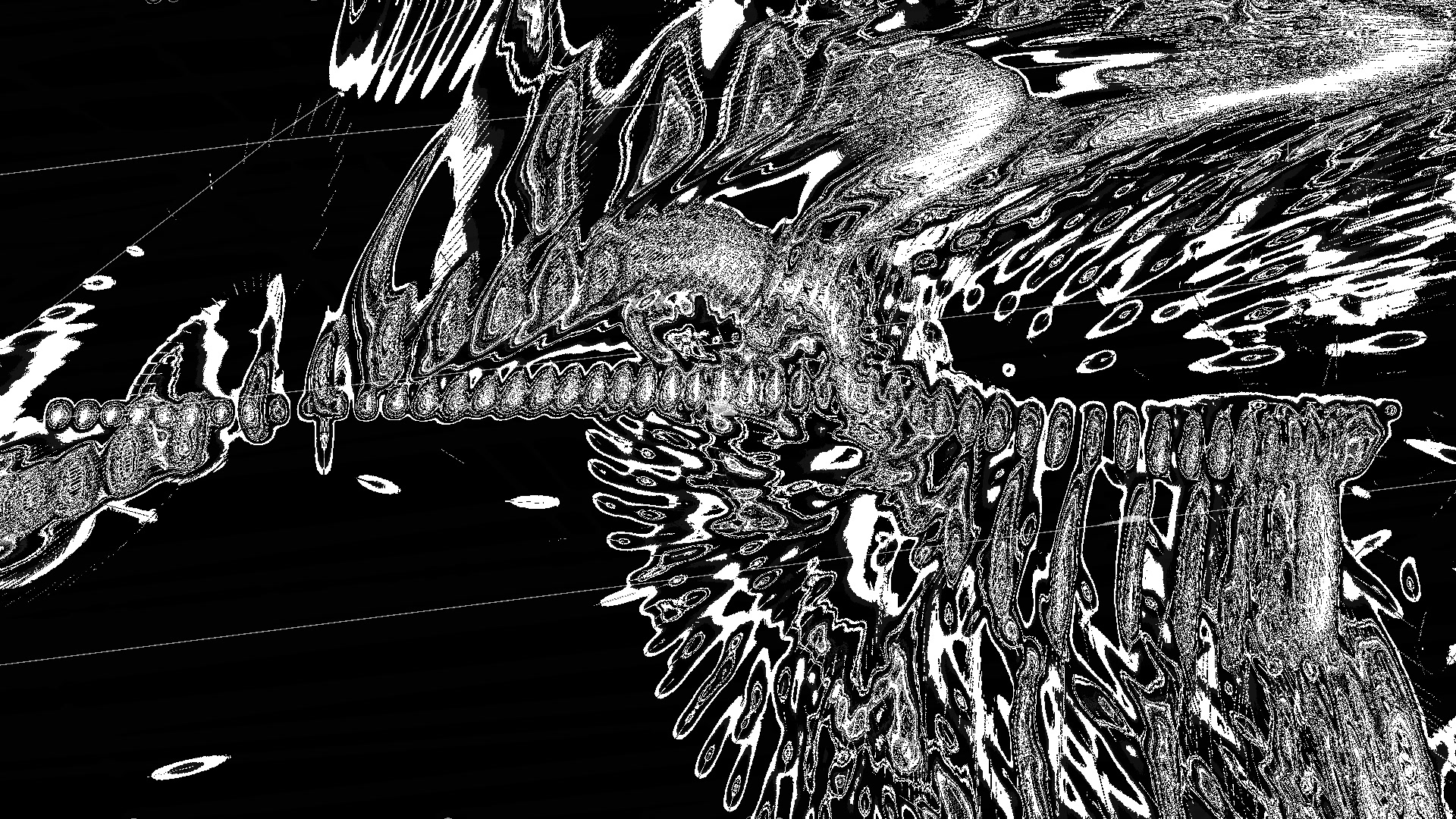 انحنا Enhena Curvature منحنی فرکتال فیزیک انتزاعی AV صدا و تصویر New Media Art Abstract physics ambient امیرعلی خطیبی Amirali Khatibi مرتی Mortzik هلیا جلالی Helia Jalnick